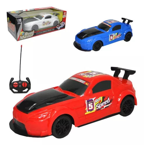 Carro Com Controle Remoto À Pilha 7 Funções