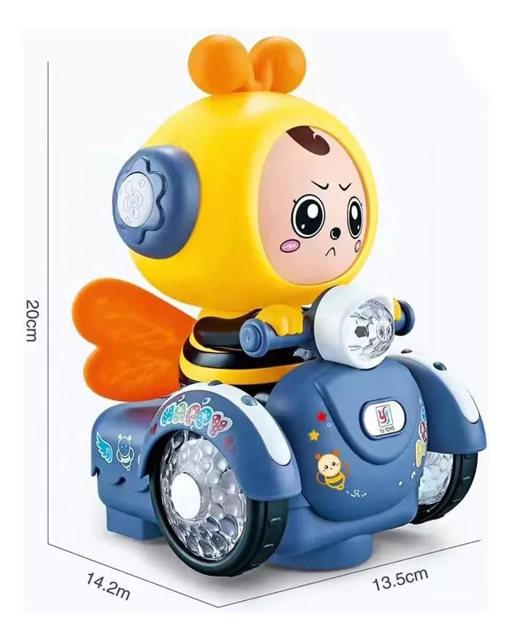 Brinquedo Abelha Robo diversão Interativa com Luzes e Sons